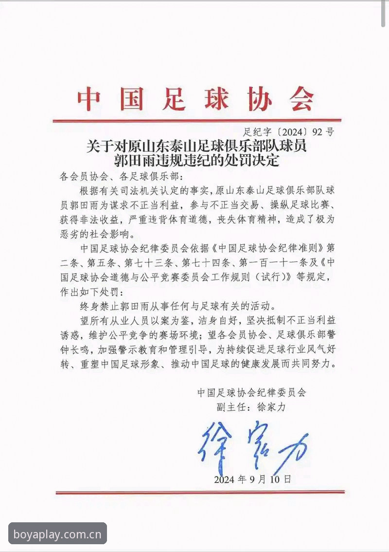 中国足协第三批禁足名单详解：17人终身禁足，48人面临长期处罚